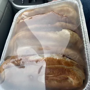 Had to get two of each kind. Potato, meat, cheese, and cheese with spinach. DELICIOUS