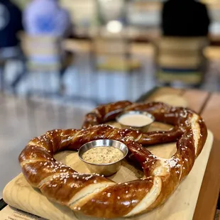 Pretzel, so fresh and hot!