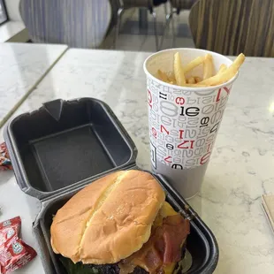 The Burger and Fries