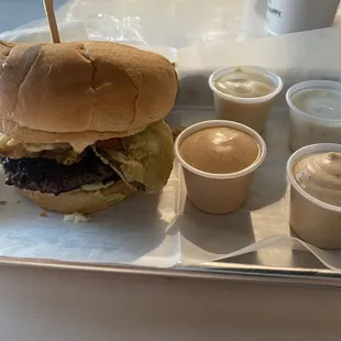 Fried Pickle Burger