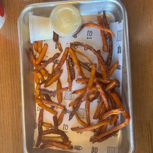 Half our fries were burnt. These were the inedible ones.