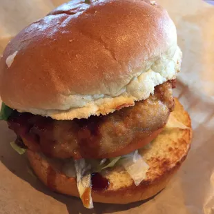 Ahi Tuna Burger