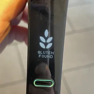 Gluten found in food