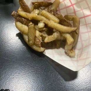 Soggy fries.