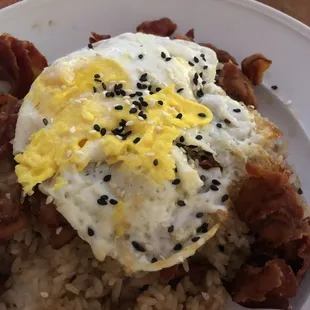 Bacon &amp; Egg Fried Rice