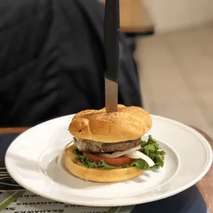 Natural burger