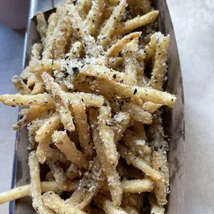 Parmesan herb fries