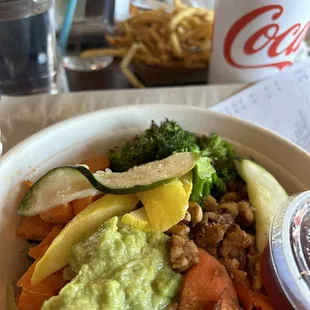 Power bowl with ancient grains