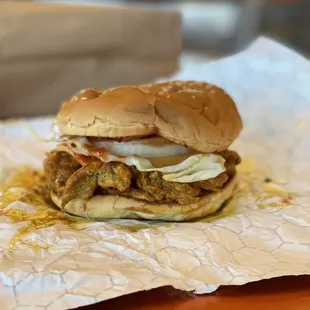 Chicken Masala Burger - IG: @nelson_eats