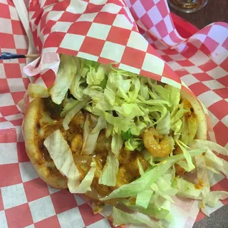 Grilled Shrimp Pita