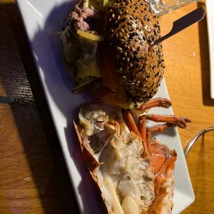 The original burger &amp; lobster (Part of B&amp;L Combo for 2)