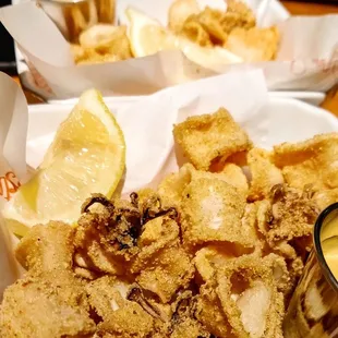 Perfectly crispy calamari