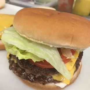 Can't go wrong with a Double Cheese Burger