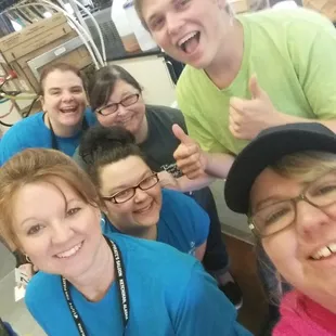 Time for a group selfie