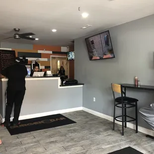 Inside