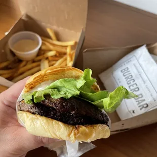 Very dried Wagyu burger! $17 for this combo!