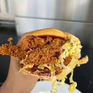 Crispy Chicken Tender Sandwich