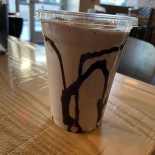 Chocolate milkshake