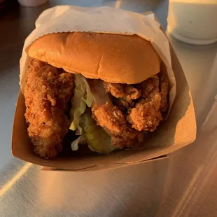 Crispy Chicken Tender Sandwich