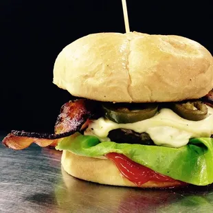 Like your burger spicy? No problem! Come build your burger today with our mouth watering ghost pepper cheese and spicy jalapeno ketchup!