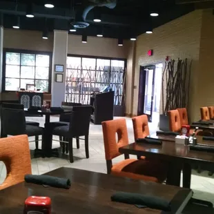 A calm and welcoming environment...it&apos;s 11:45 so lunch rush should be on its way soon.