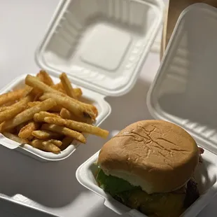Southwest Burger and Reg Fries