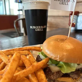 Single, all the way w/fries