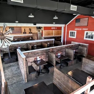 Burger Barn Interior