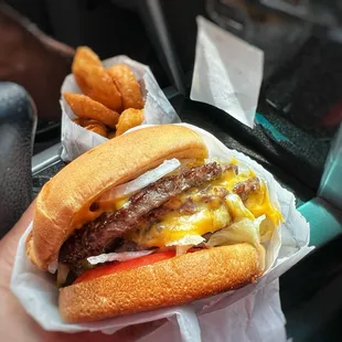 Super Cheeseburger (2-patties)