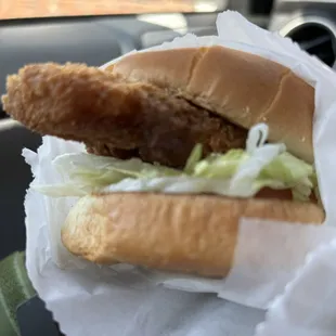 Fish sandwich