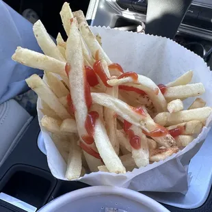 Fries - fresh, hot and crunchy