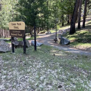 Trail entrance
