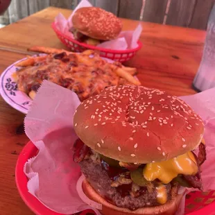 Western Bacon Cheeseburger