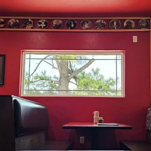 Inside seating