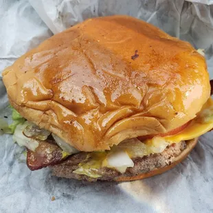 Bacon cheeseburger