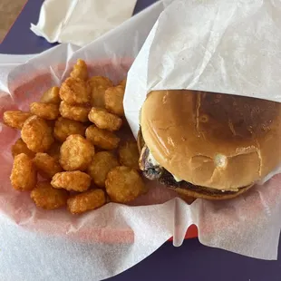 Swill Melt with tater tots