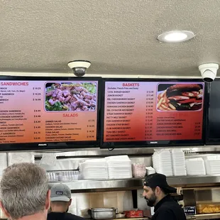 Updated menu. No more pastrami