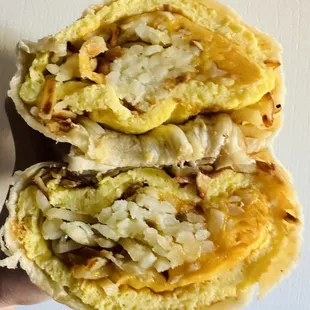 Breakfast Burrito (no meat)!!