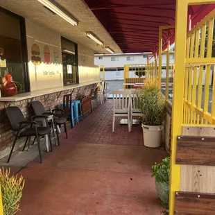 New upgrade patio seating