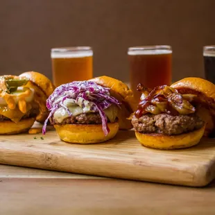 Beer and Sliders pairing