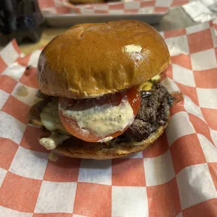 Double cheeseburger delight!