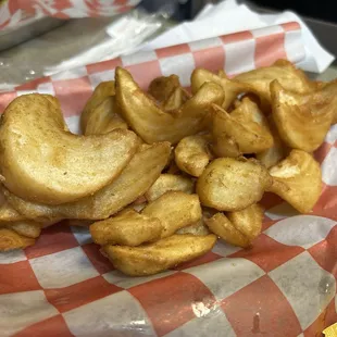 Twister fries were OK