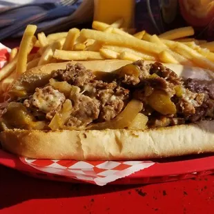 Philly cheese steak