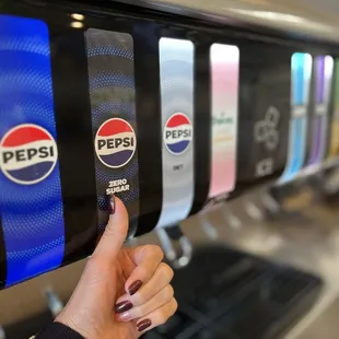 BURGER BOSS in Mission Viejo, CA  SUGAR FREE drinks is the bomb!