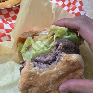 Double box burger