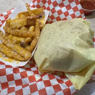 Cheese fries