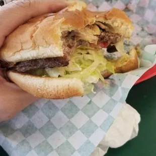 Mushroom Swiss Burger - Menu item #8