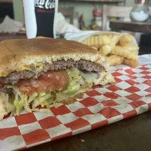 #1 Cheeseburger combo