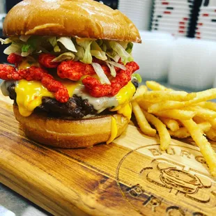 Cheetos Burger