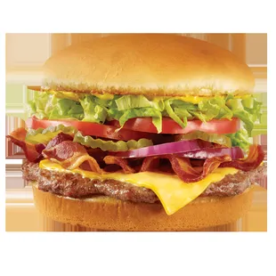 Bacon Cheese Burger. Burger Bros At Towson.